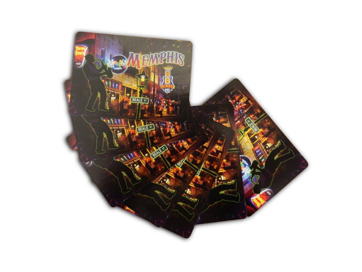 Memphis Playing Cards Blues Man