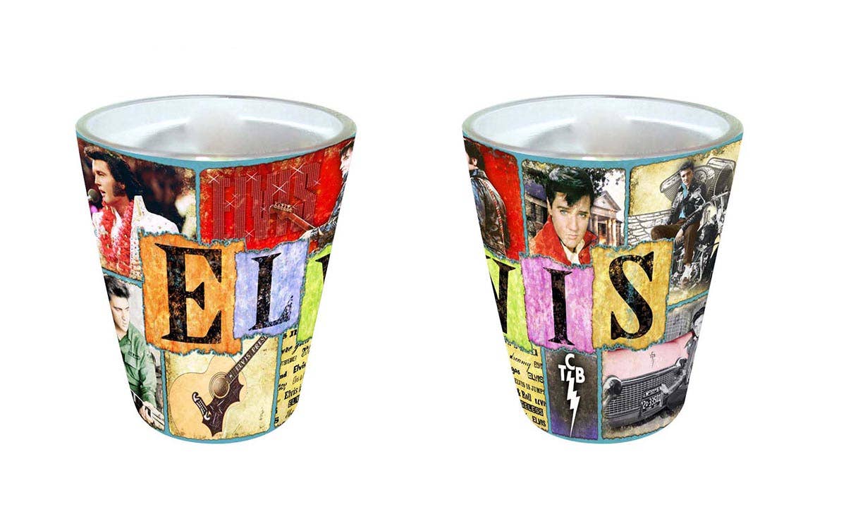 Elvis Shot Glass