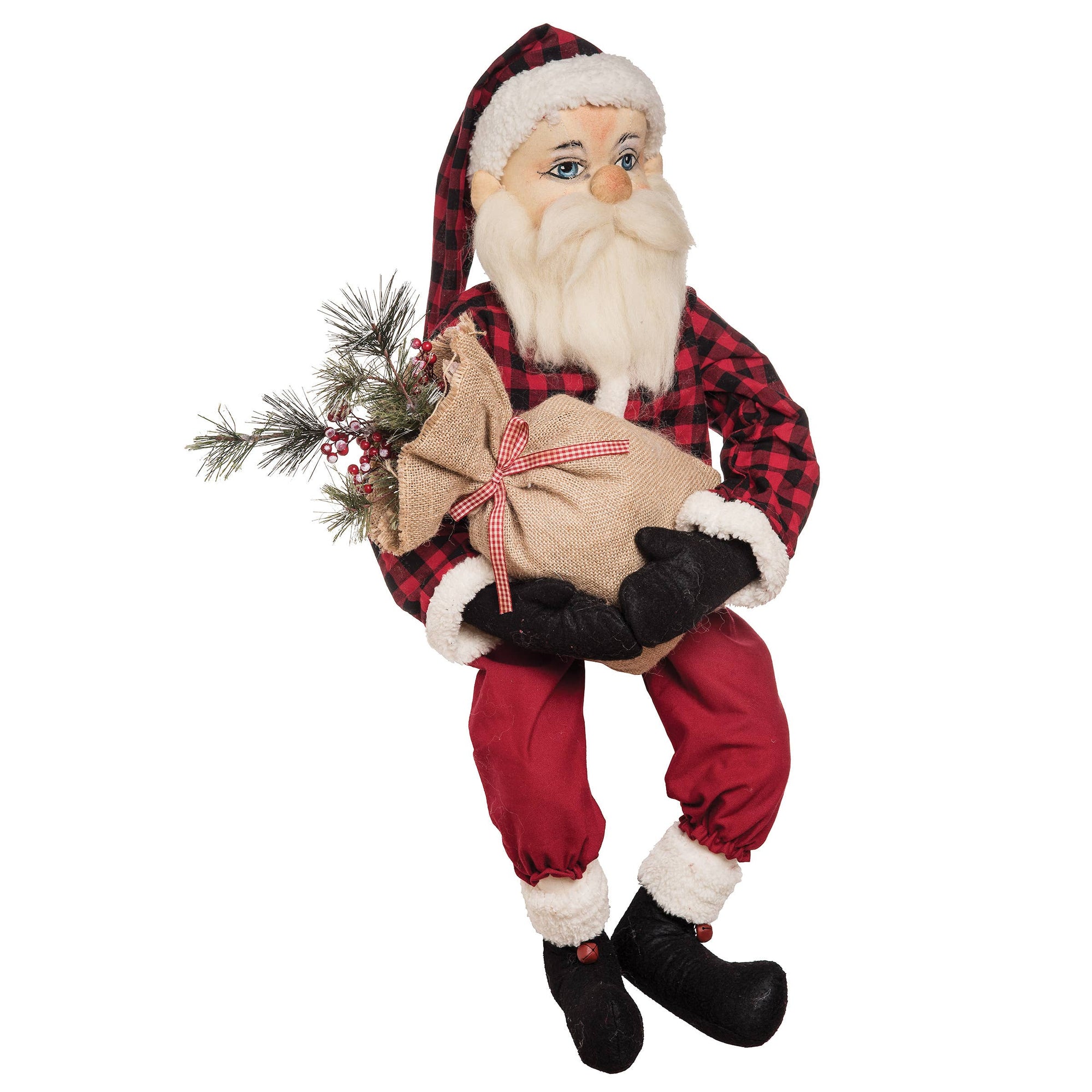 Berkeley Santa Joe Spencer Gathered Traditions Art Doll