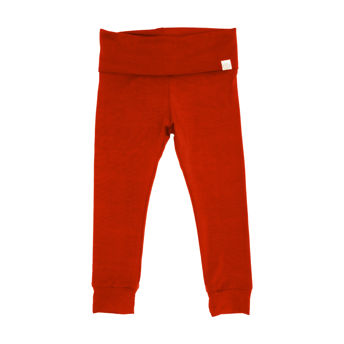 Organic Bamboo Baby and Kids Leggings - Red