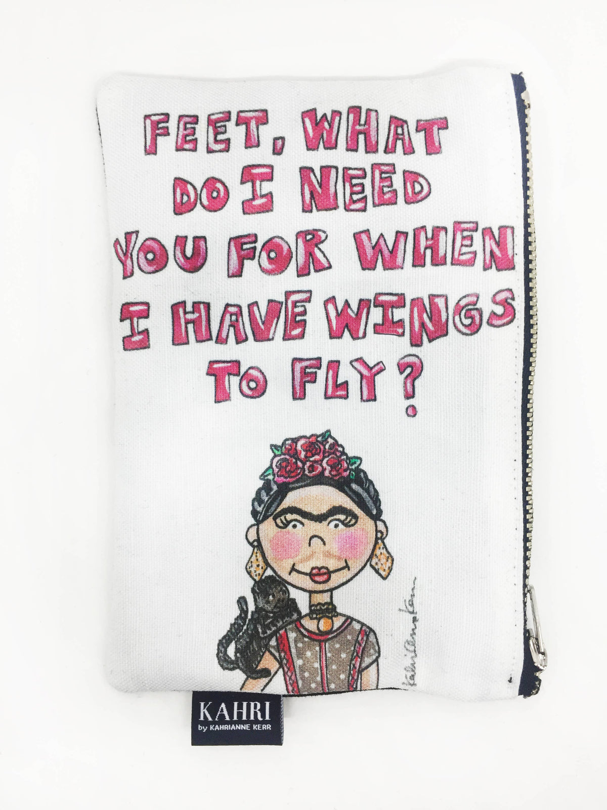 Frida Quote Coin Purse