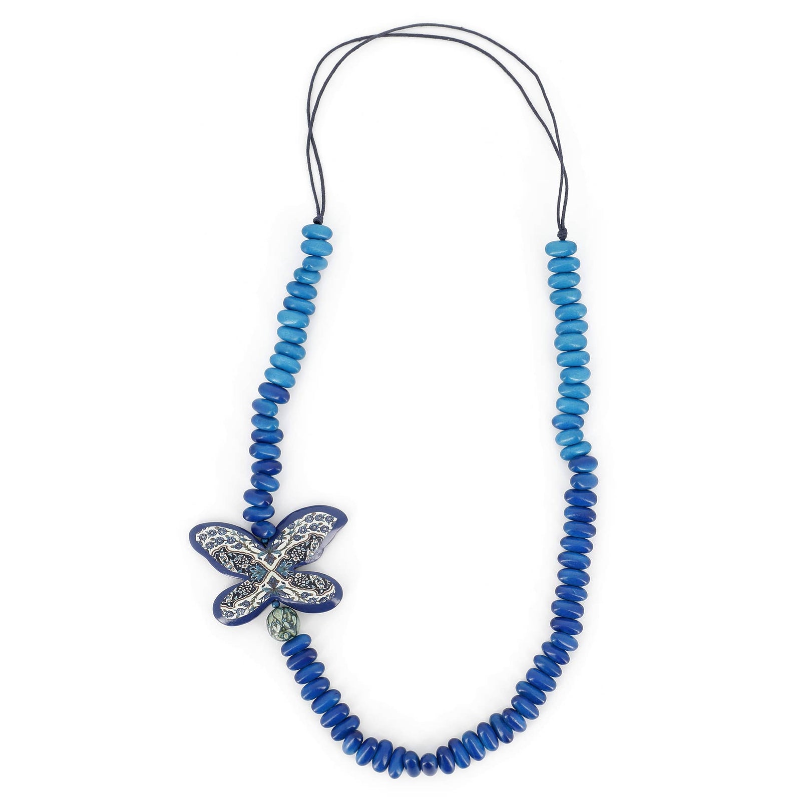 Necklace with butterfly