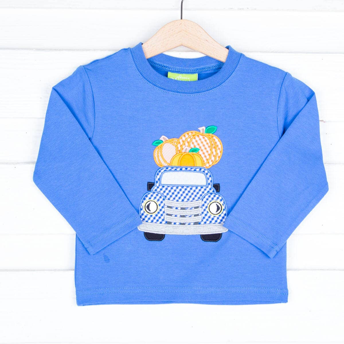 Royal Pumpkin Truck Long Sleeve Shirt