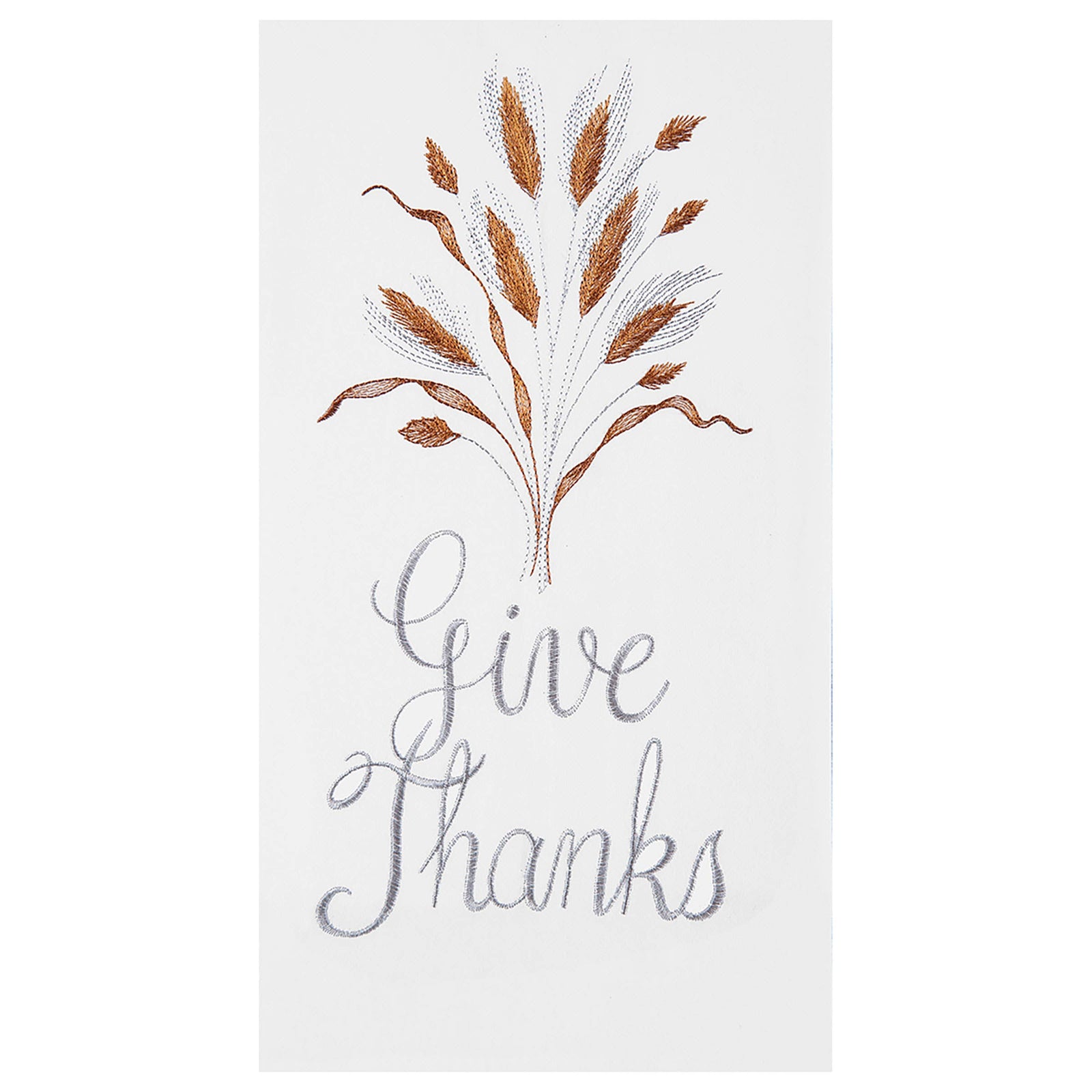 Fall/Harvest Give Thanks Wheat Kitchen Towel