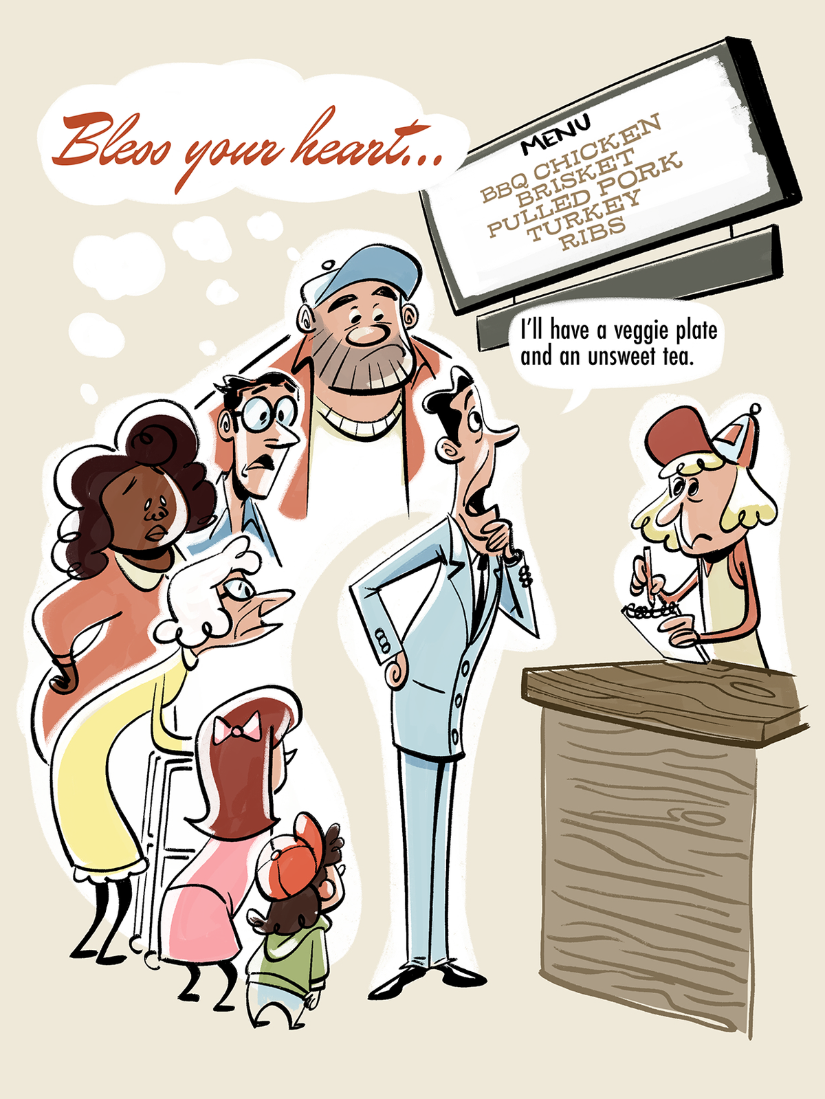 Southern "Bless Your Heart"