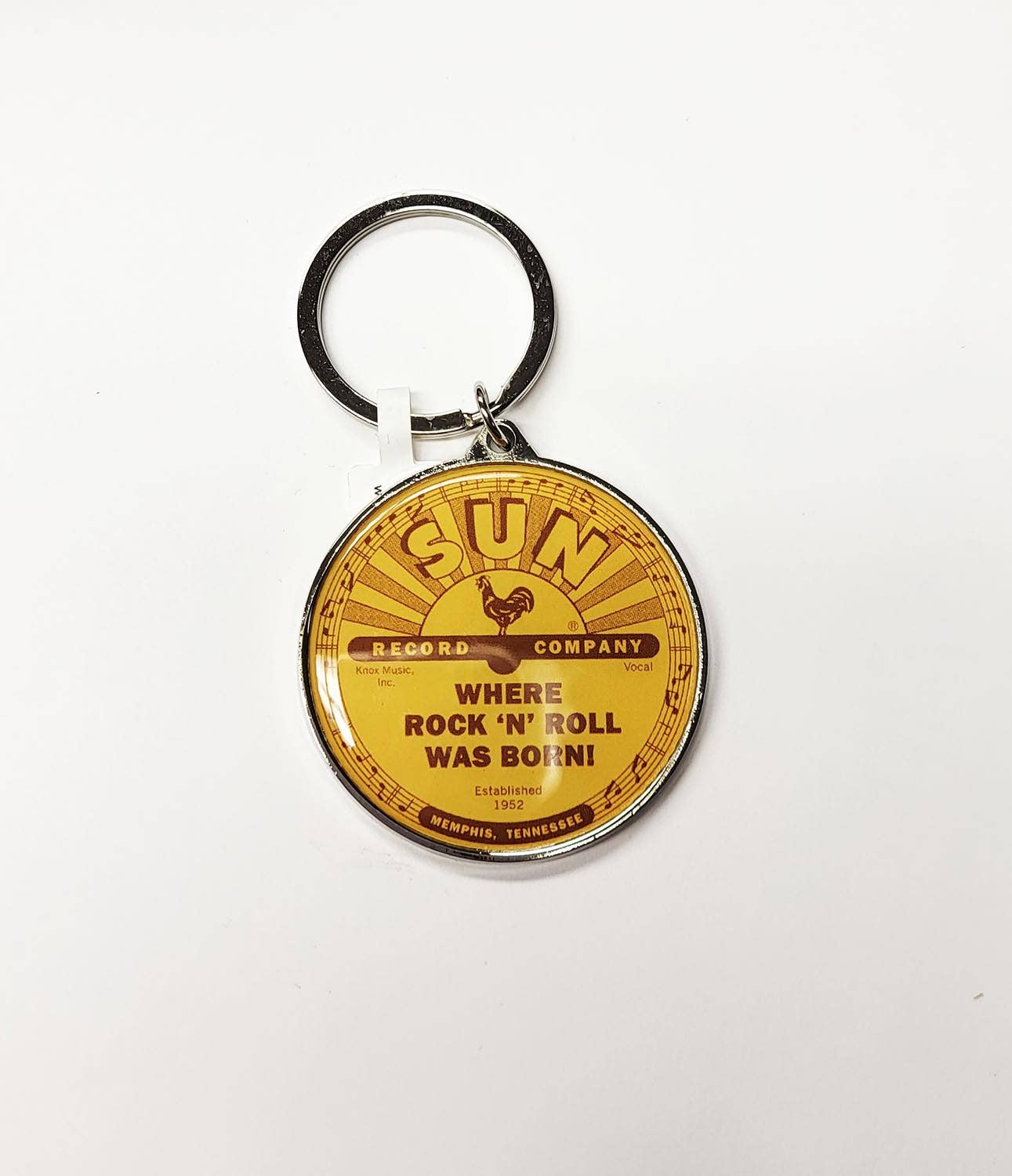 Sun Record Keychain - Rock & Roll