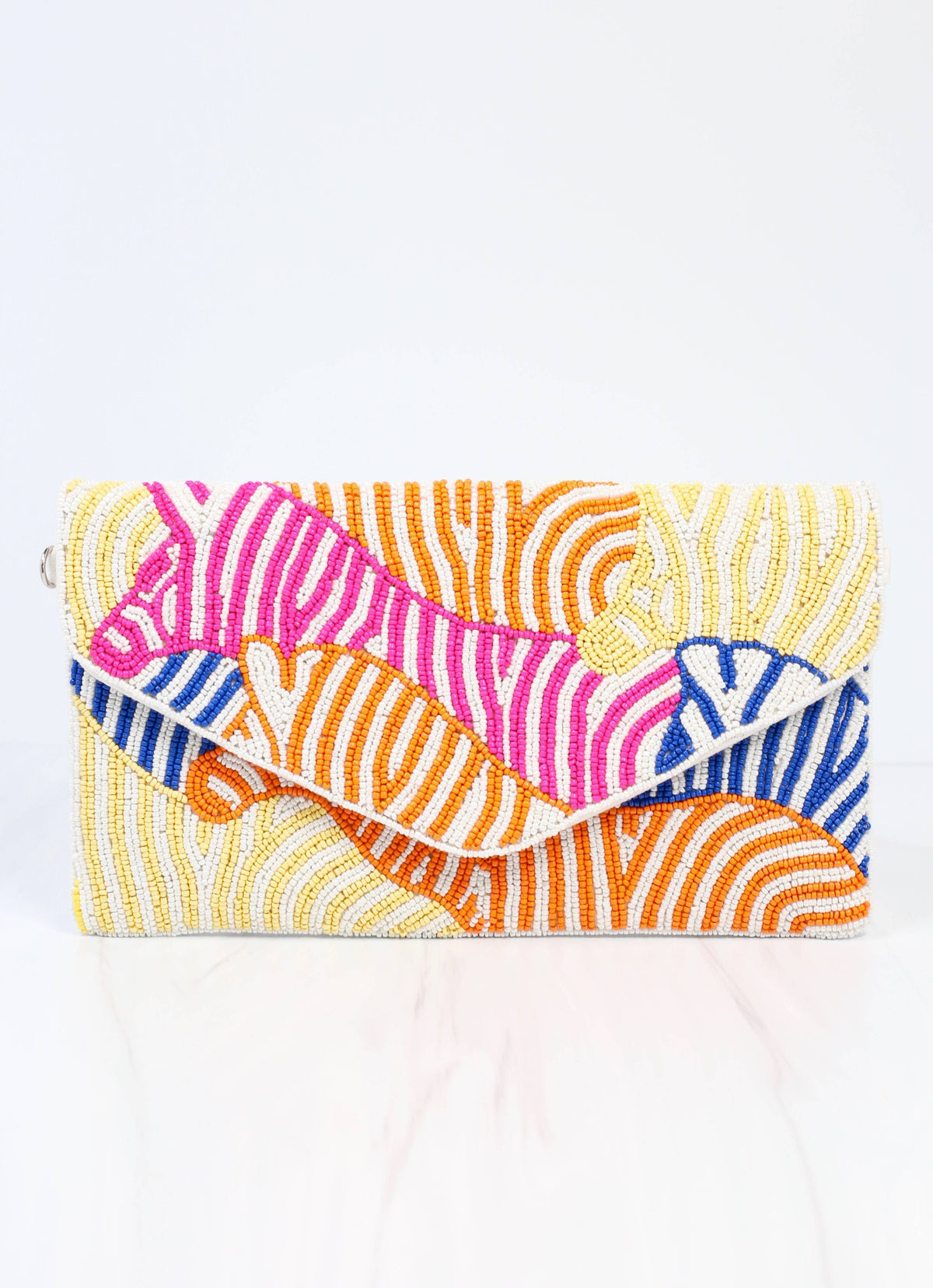 Wild Safari Beaded Crossbody MULTI