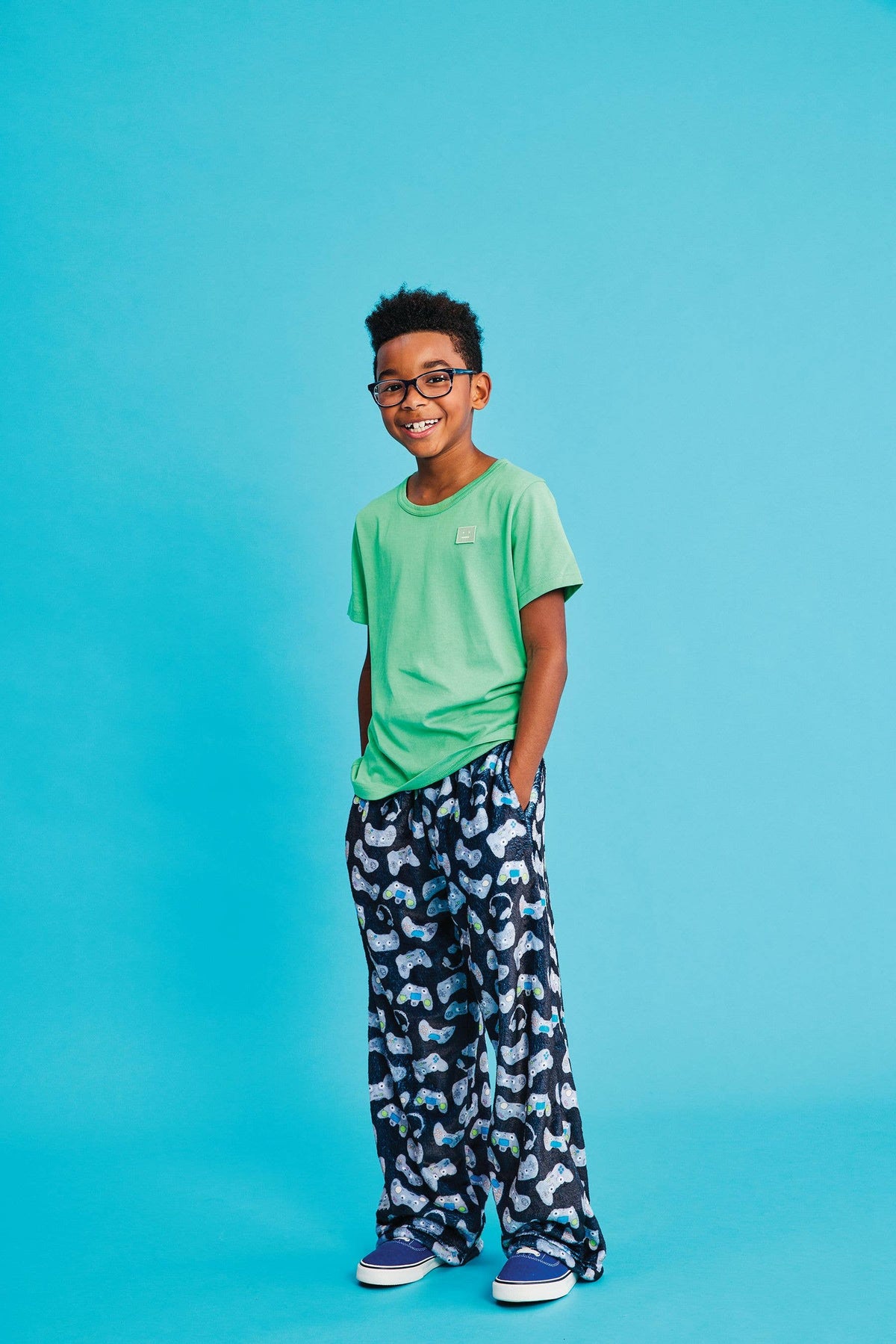 BOYS PLUSH PAJAMA PANTS