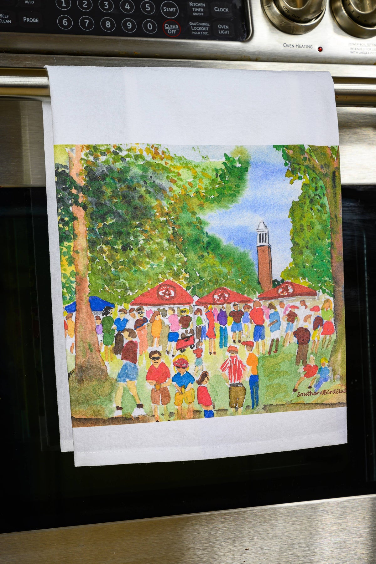 The Alabama Quad Tea Towel