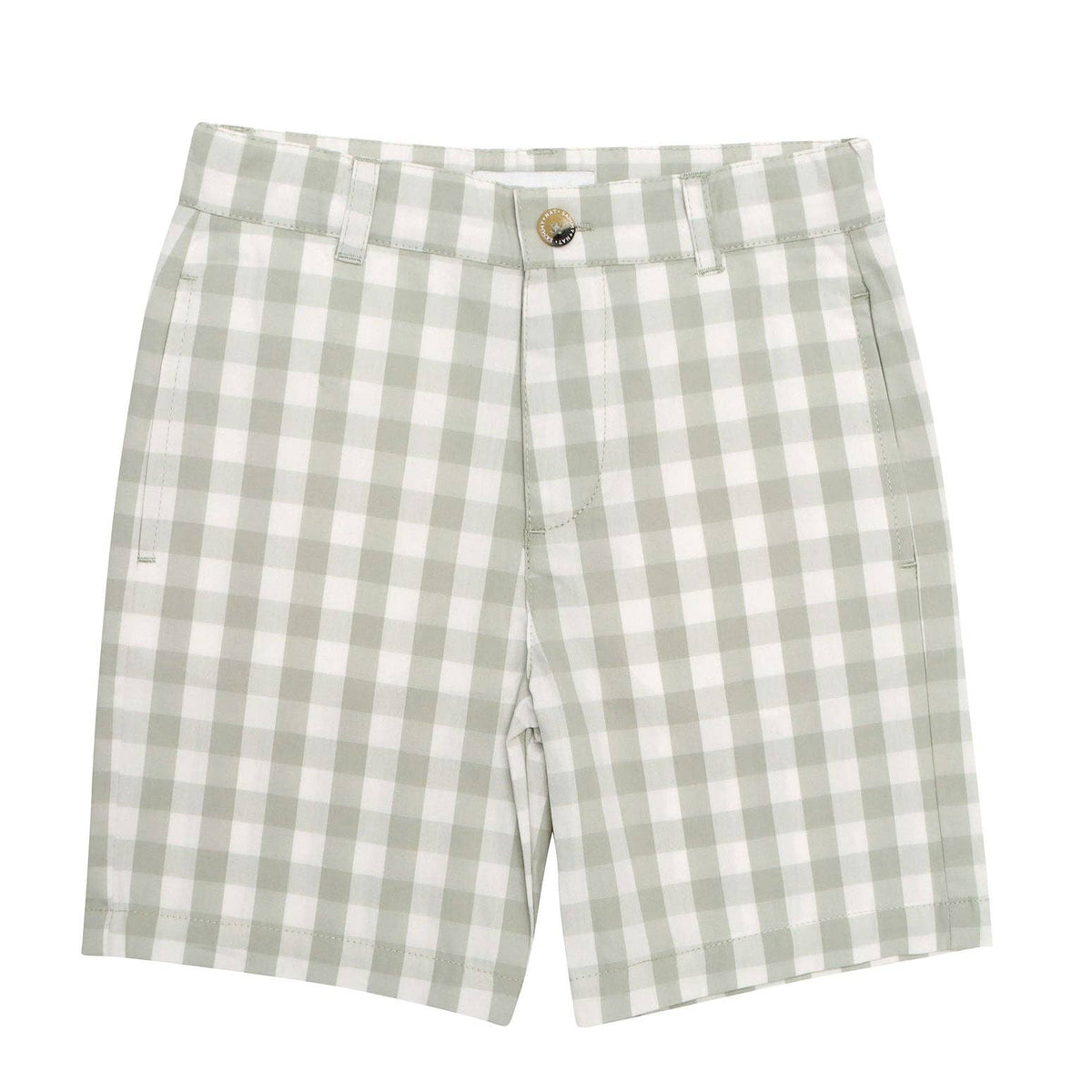 KIDS  Alexander Shorts in Desert Sage Gingham