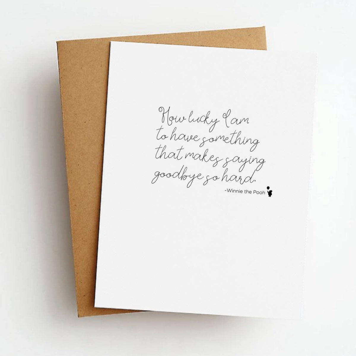 Winnie Sympathy Card
