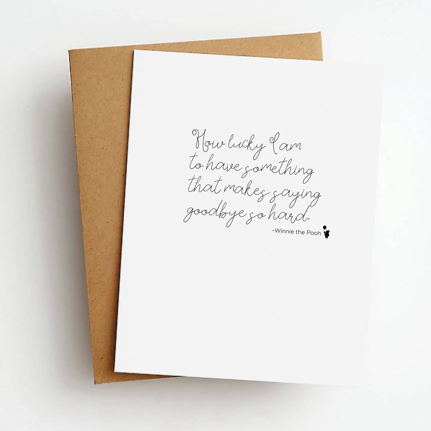 Winnie Sympathy Card