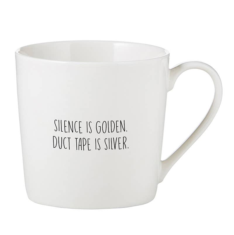 Cafe Mug - Silence is Golden