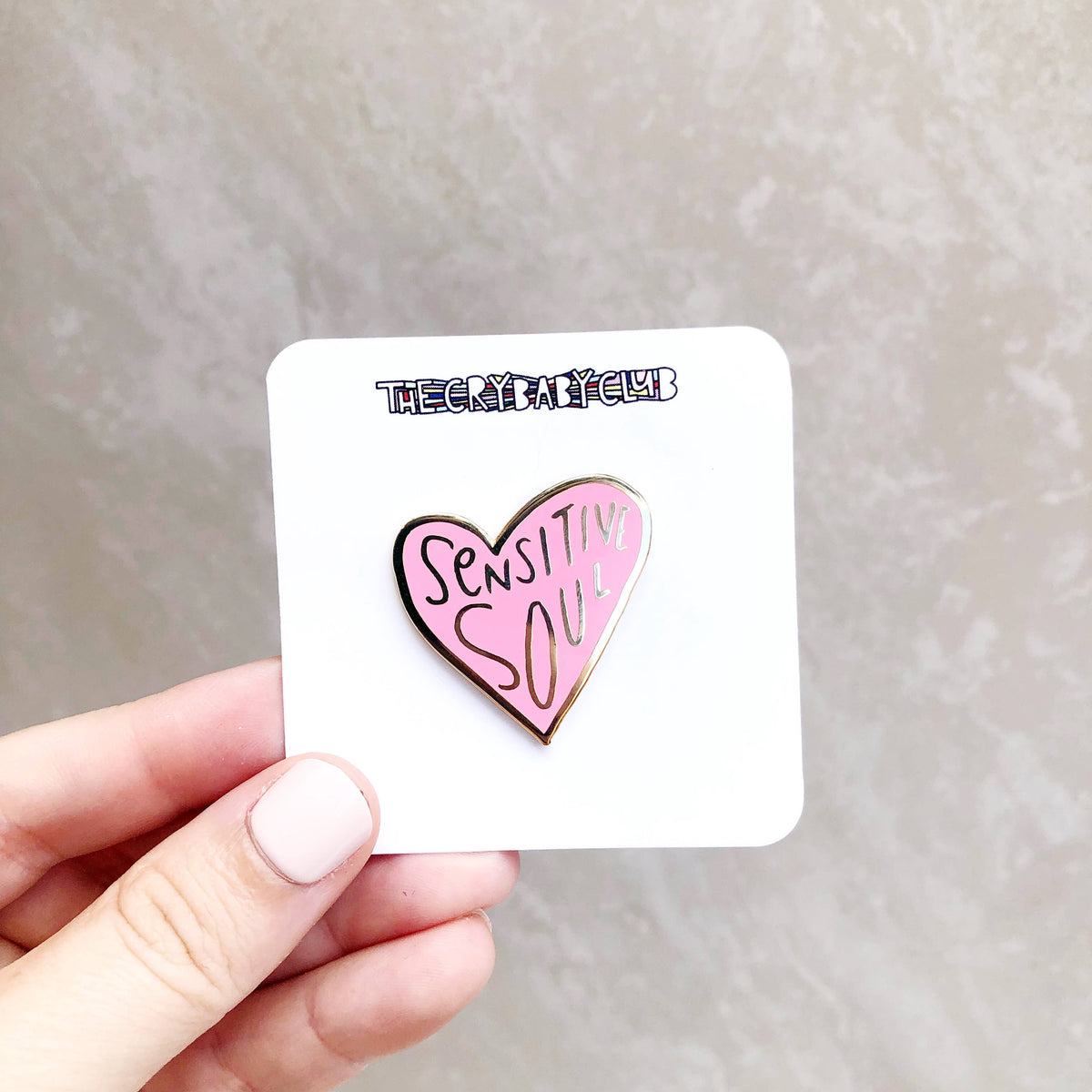 Sensitive Soul Enamel Pin