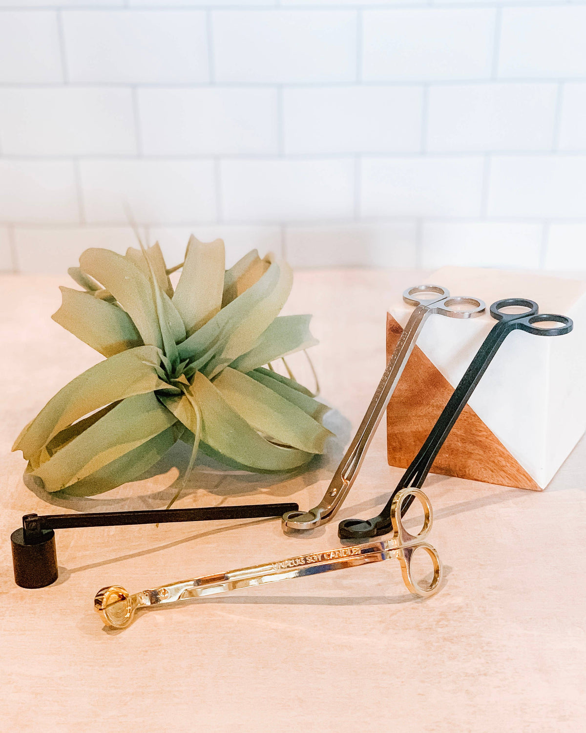 Wick Trimmer- Gold Silver or Black