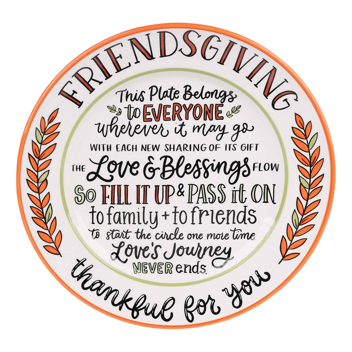 Friendsgiving Plate