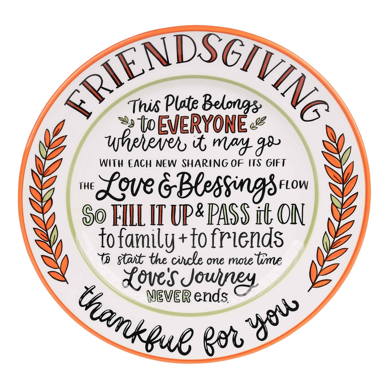 Friendsgiving Plate