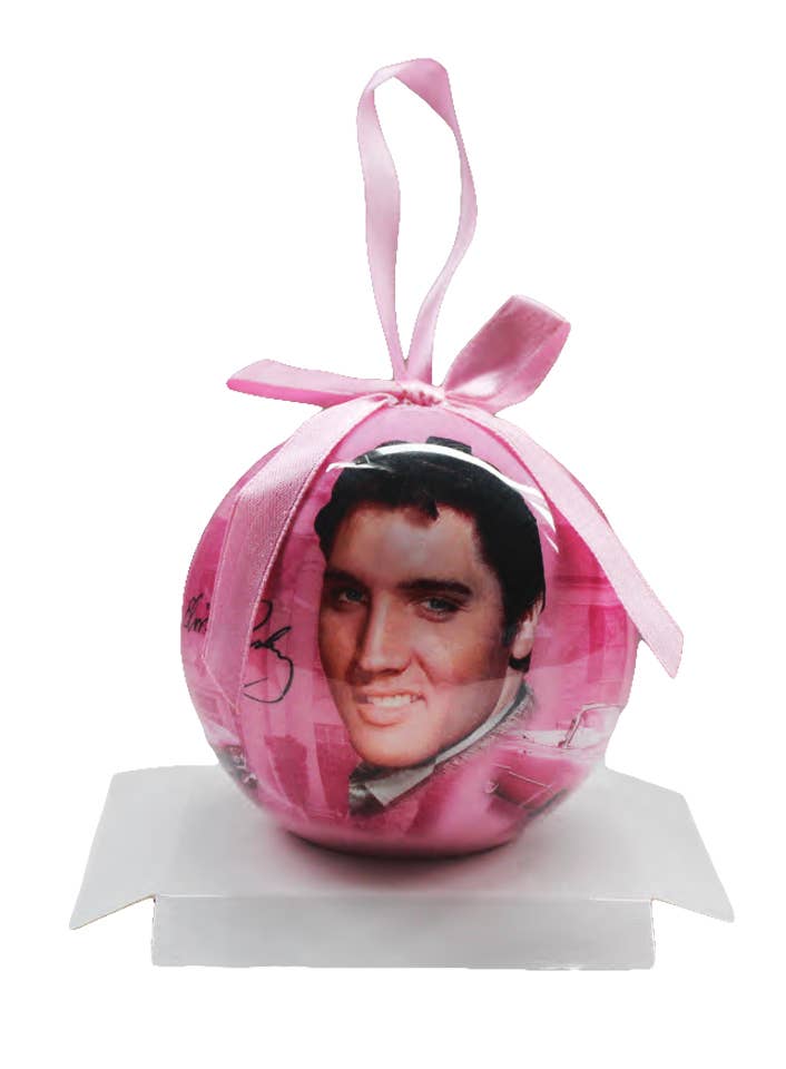 Elvis Ornament  ELVIS (PINK)