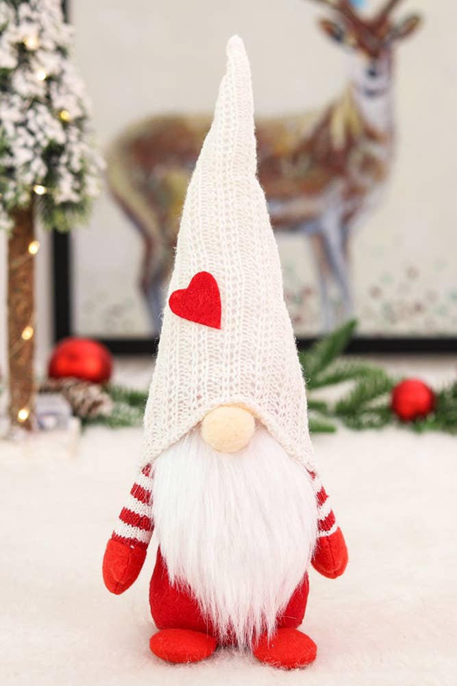 Valentine's Day Decoration Knitting Dwarf Doll