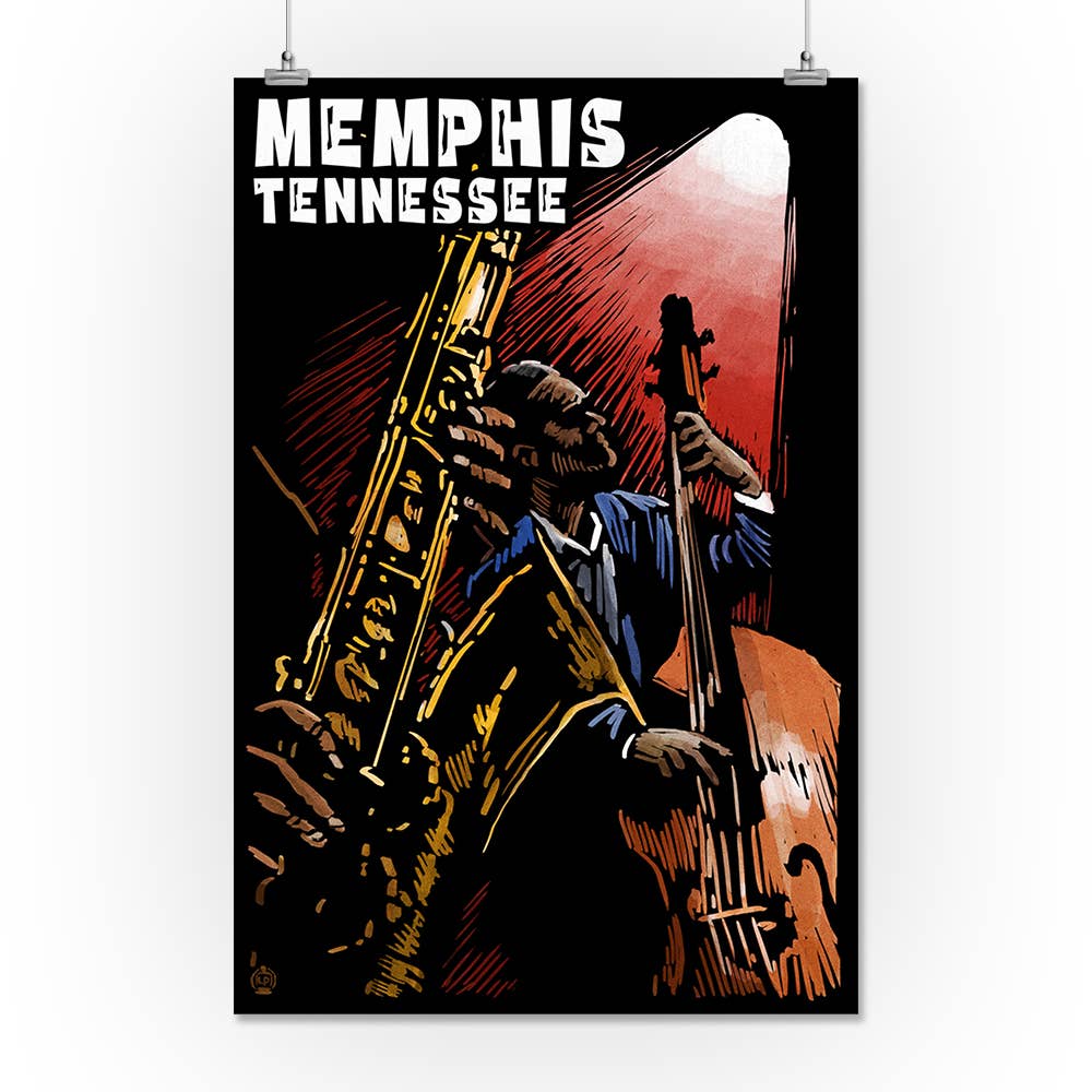 Giclee Prints, Memphis, Tennessee, Jazz Scene