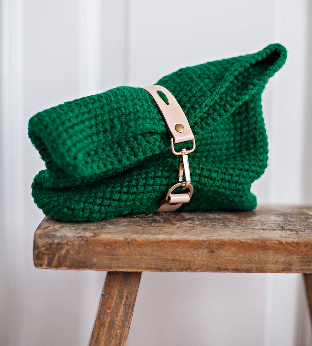Alicia Wool Small Bag Green