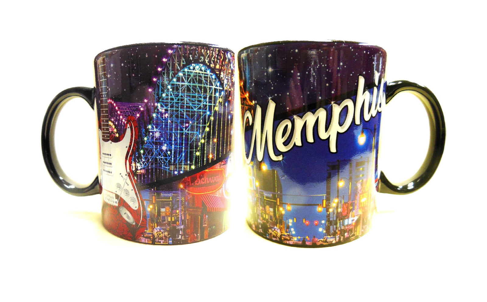 Memphis Mug - Beale Street and bridge with lights