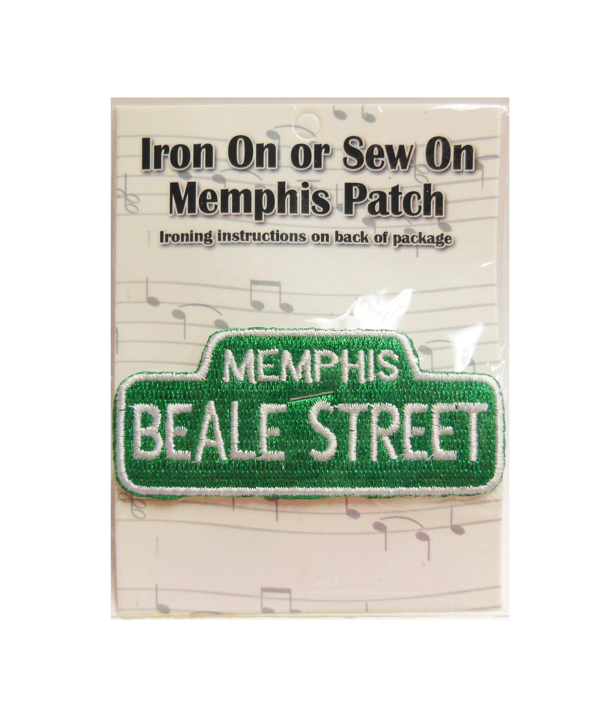 Memphis Iron on Patch Beale Street