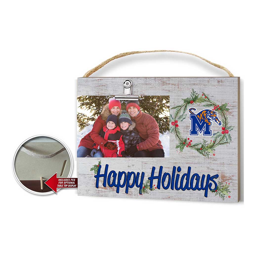 Happy Holidays Clip It Photo Memphis Tigers