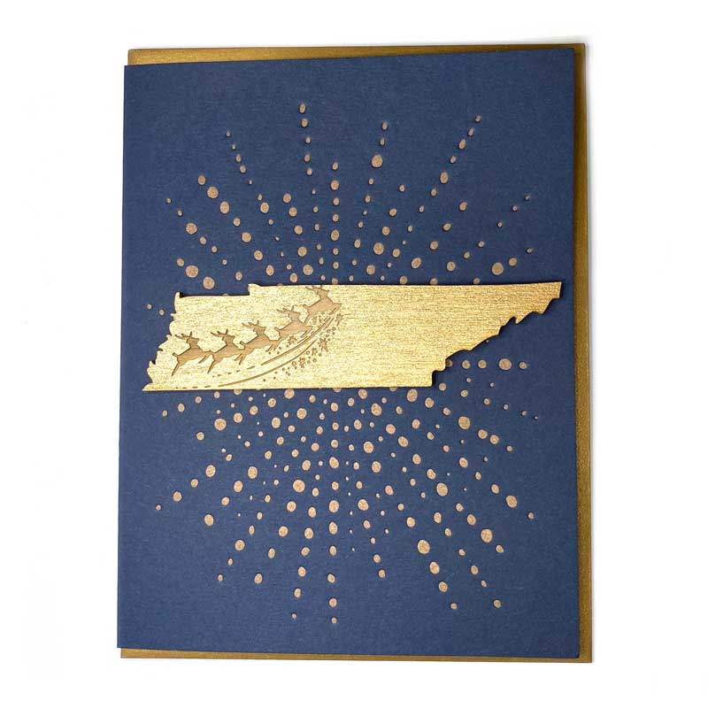 Tennessee Reindeer Magnet w/Card