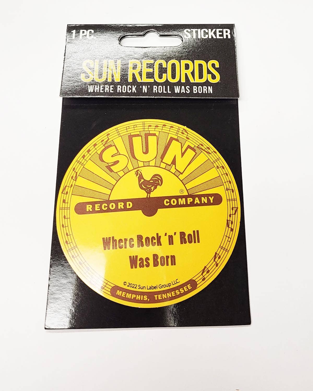 Sun Record Sticker