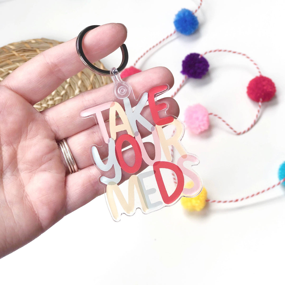Take Your Meds Keychain