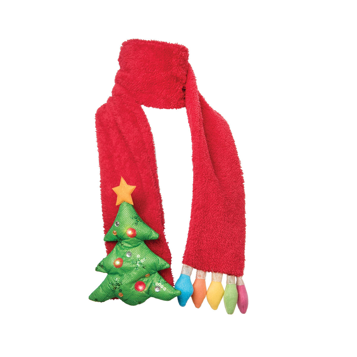 Christmas Tree &amp; Lights LED Scarf