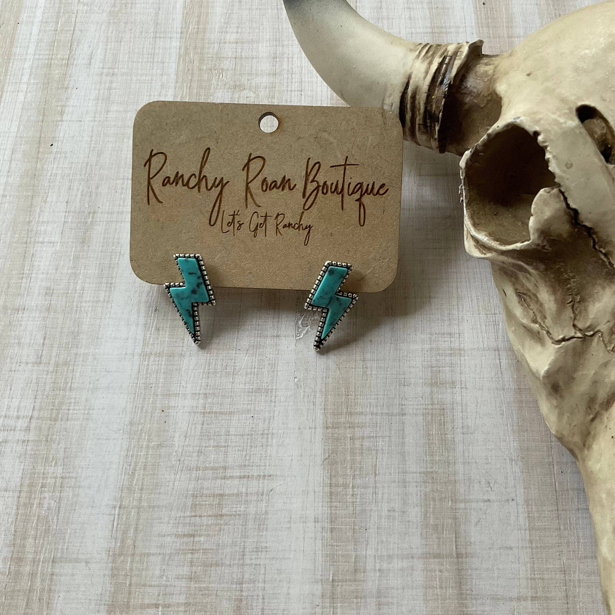 EARRINGS Thunder Bolt Stud