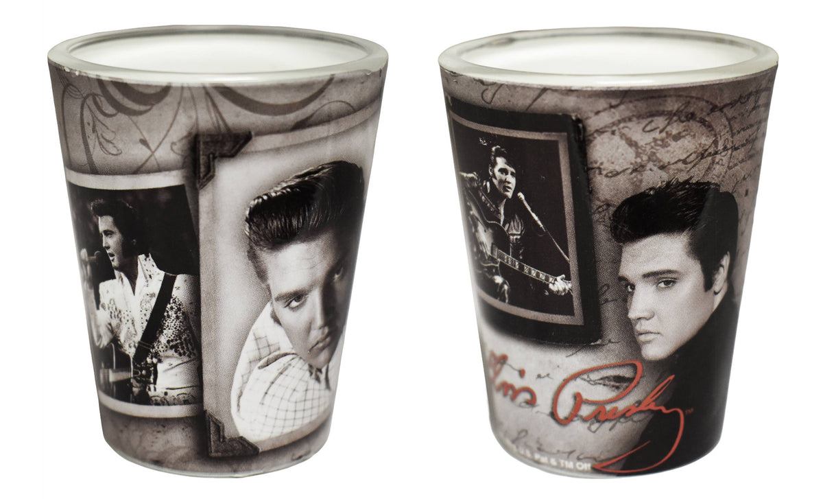Elvis Shot Glass