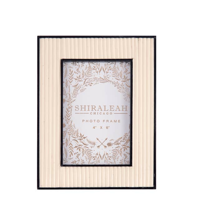 Paris Textured 4 X 6 Picture Frame -  Ivory