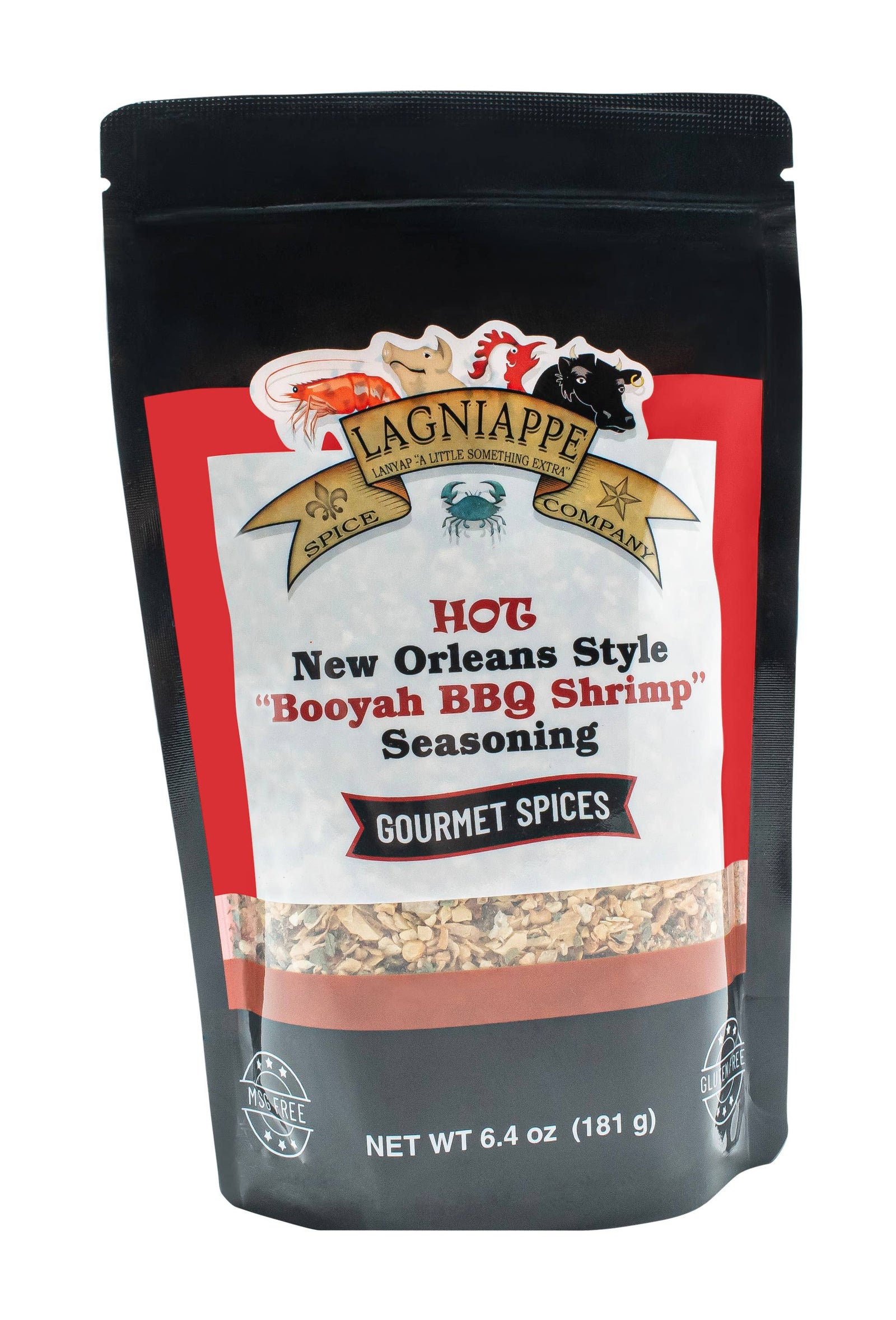Hot Booyah BBQ Shrimp Seasoning - TN Spice (6.4 oz)