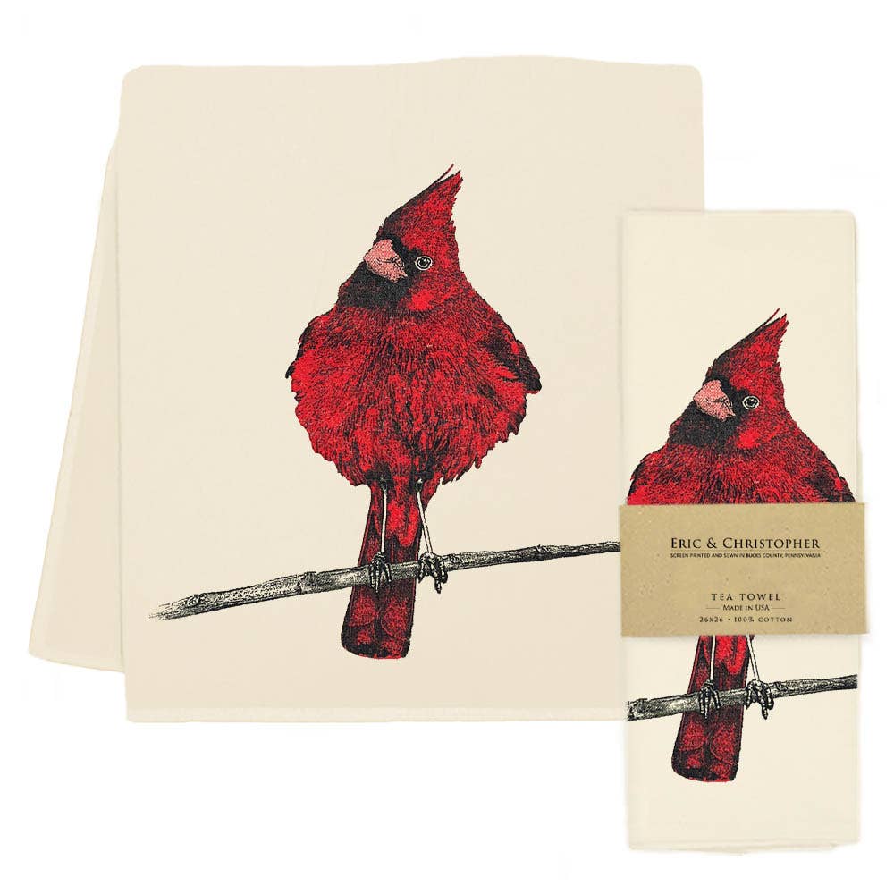 Cardinal Tea Towel