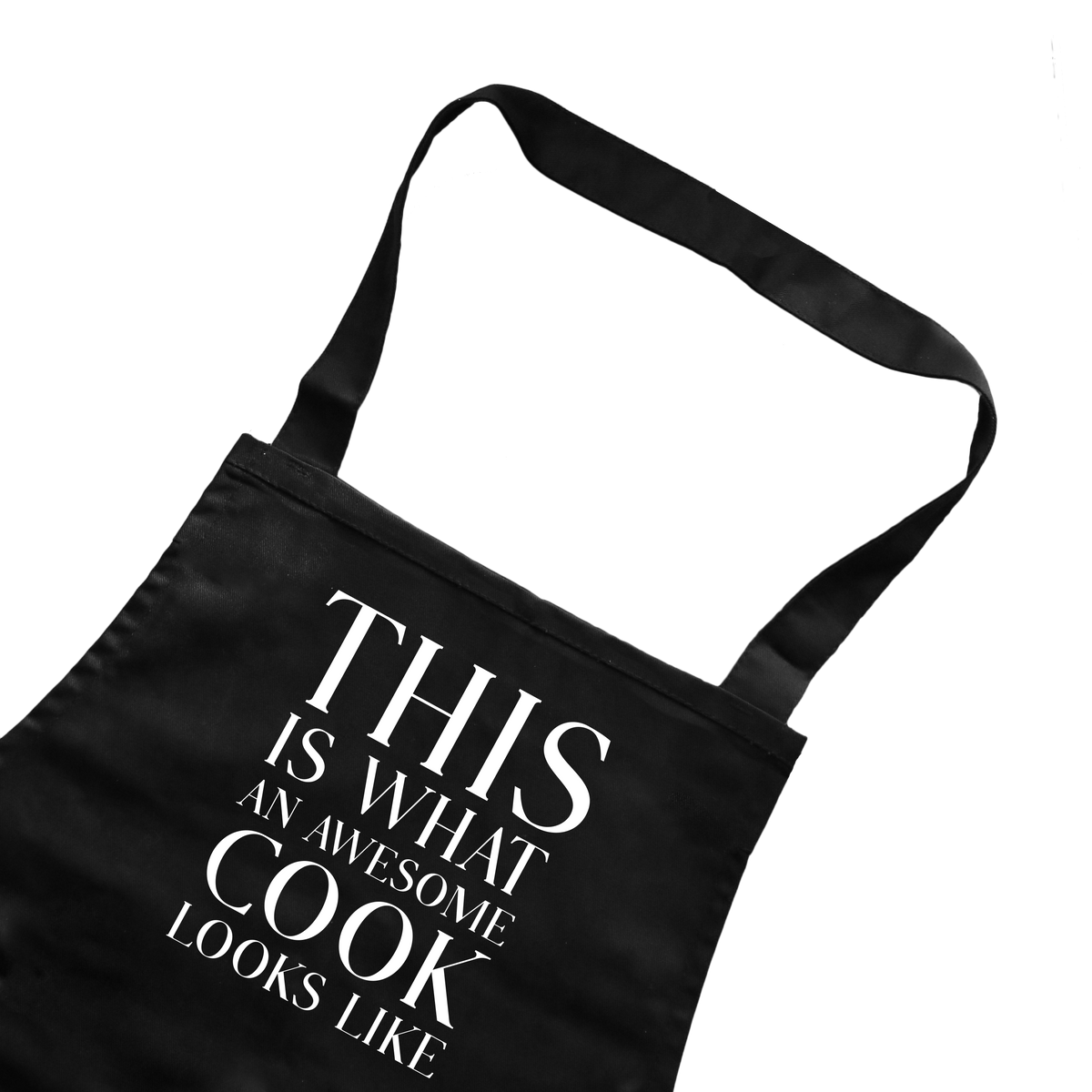 KITCHEN APRON BLACK | Awesome Cook