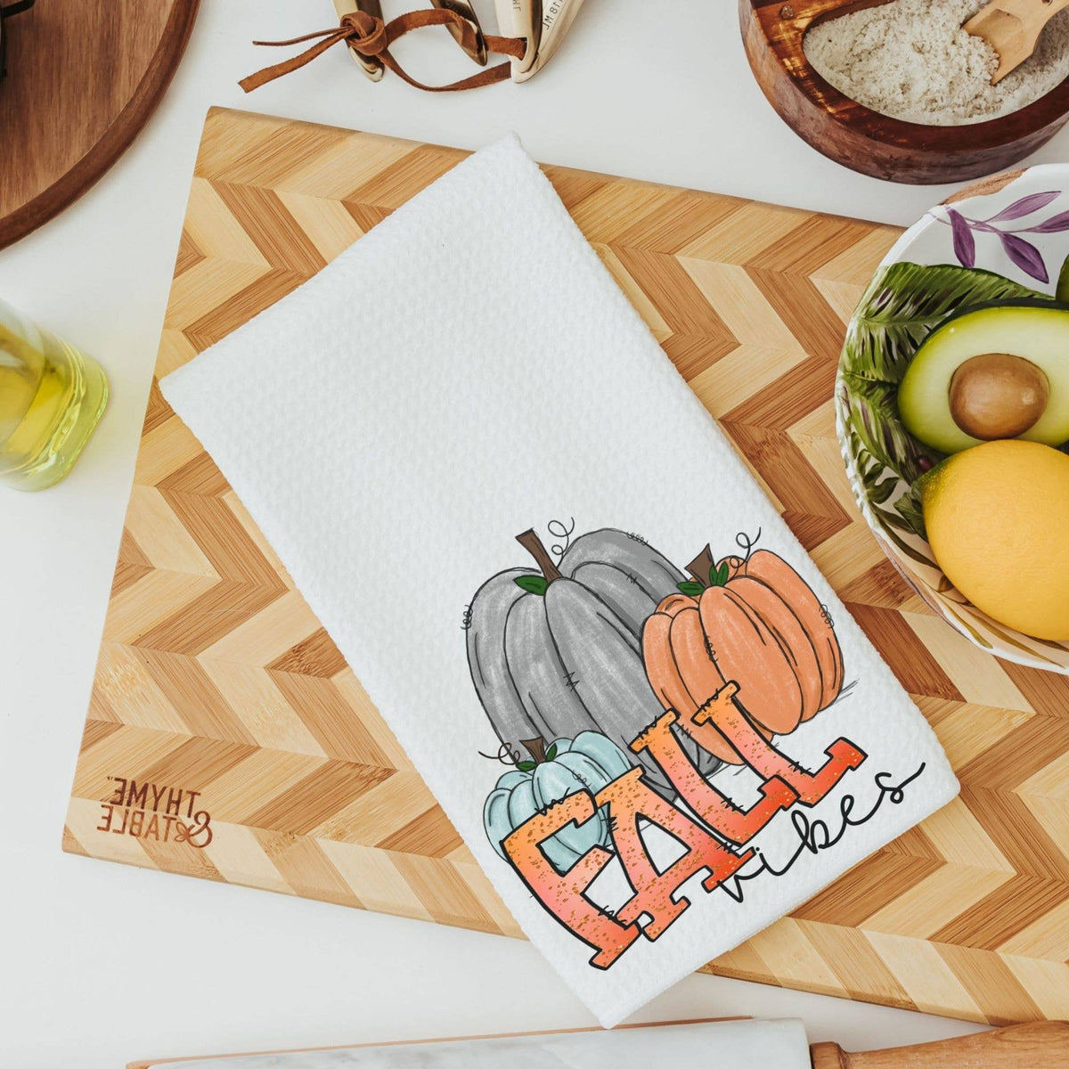 Fall vibes hand towels