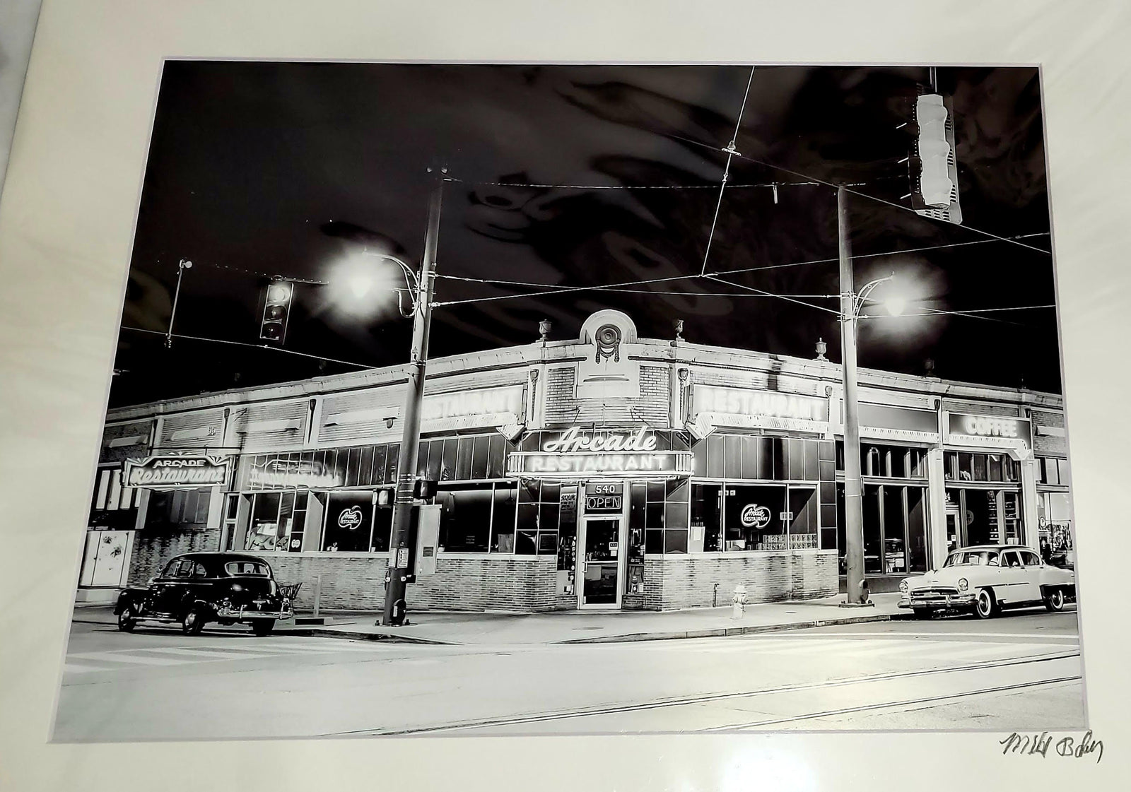 136 Arcade B/W PHOTOGRAPH by Mike Baber