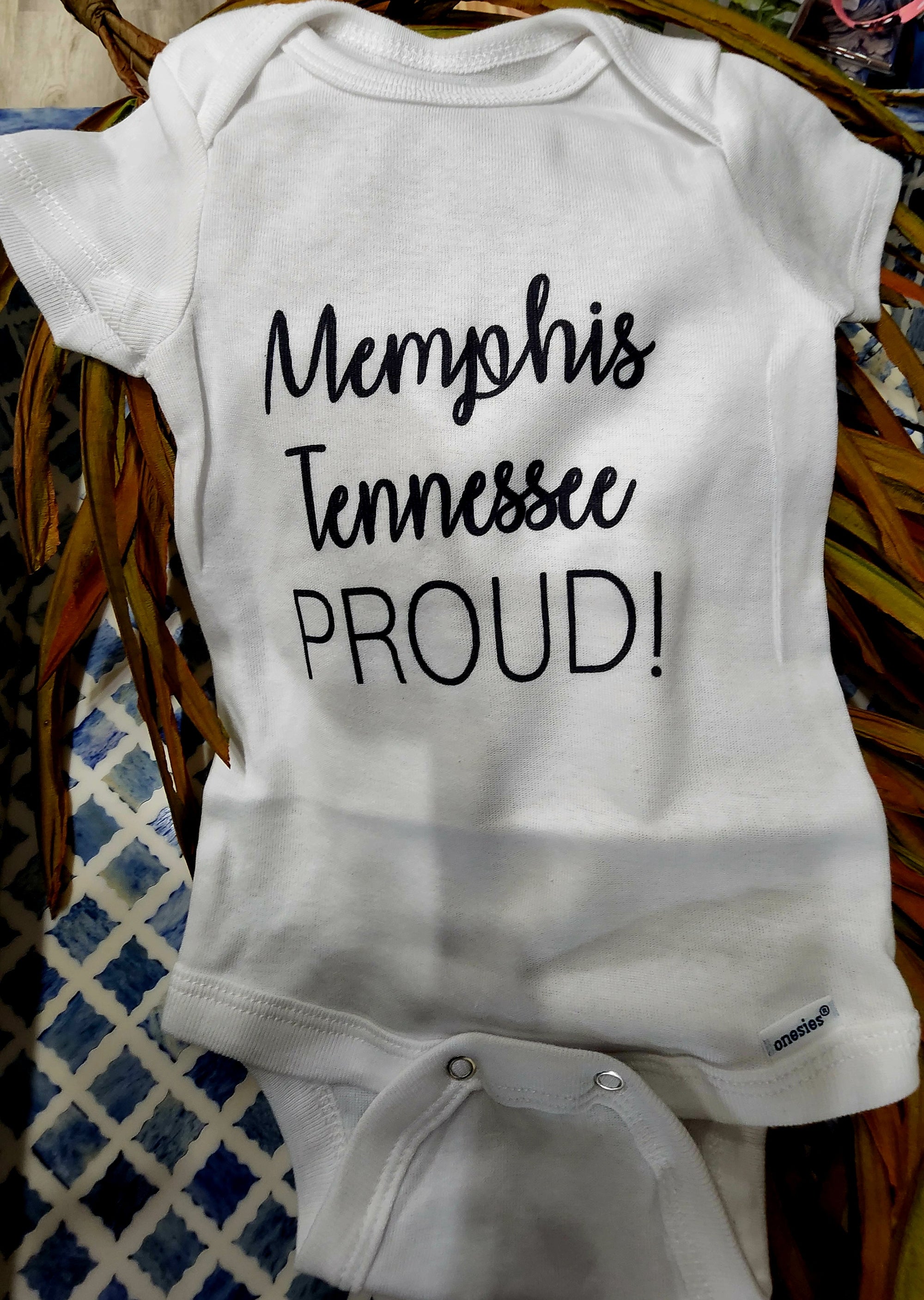 Memphis Proud baby Onesie