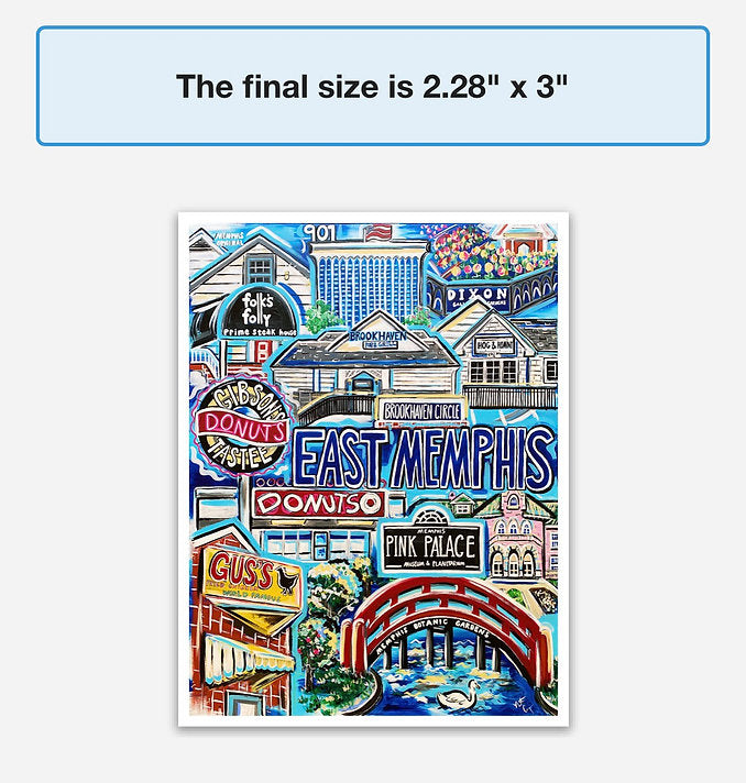 Pop Art Magnets by Natalie Cooper Art