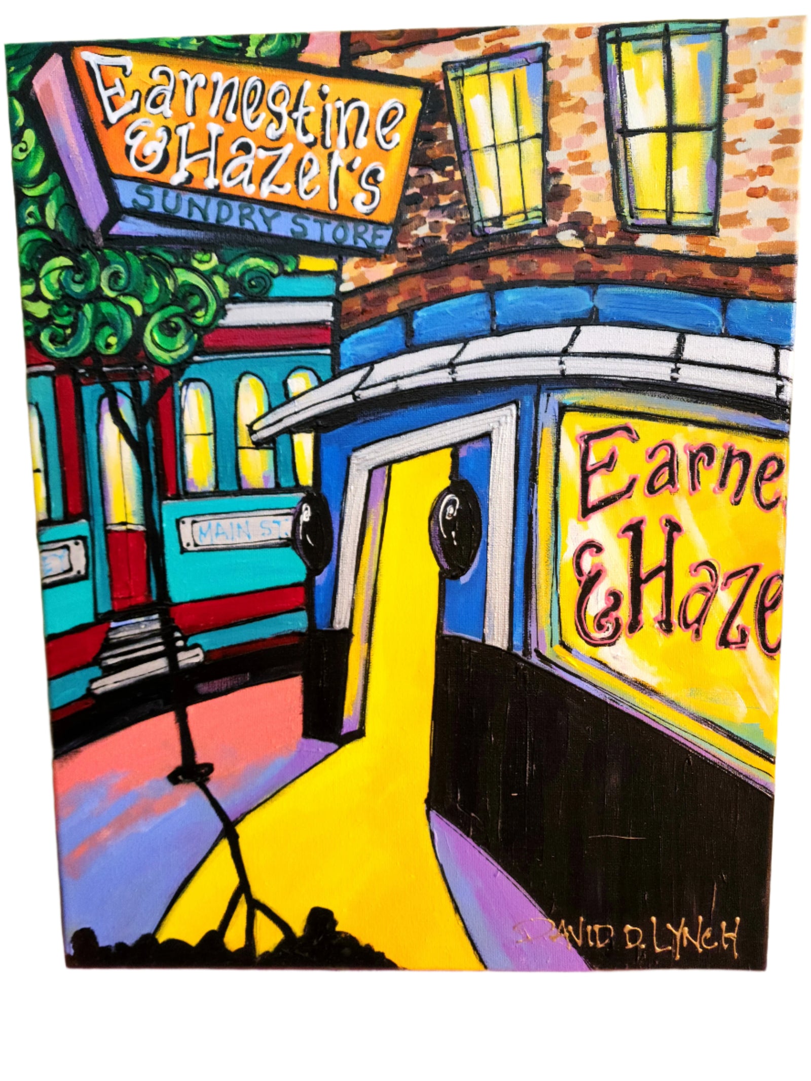 "Earnestine & Hazel's #26" Original by David Lynch