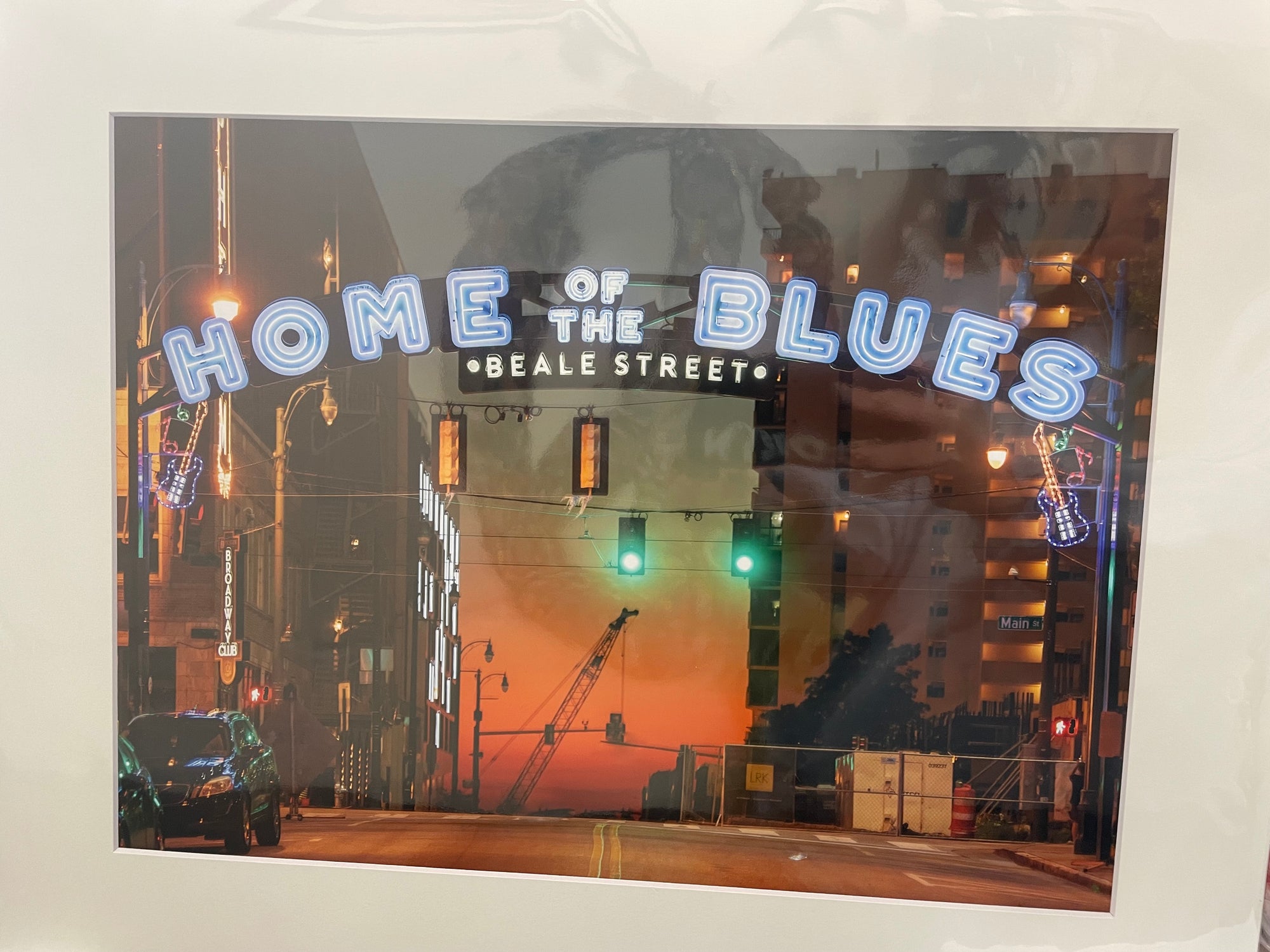 158 Home Of The Blues Sign on Beale St. PHOTOGRAPH by Mike Baber