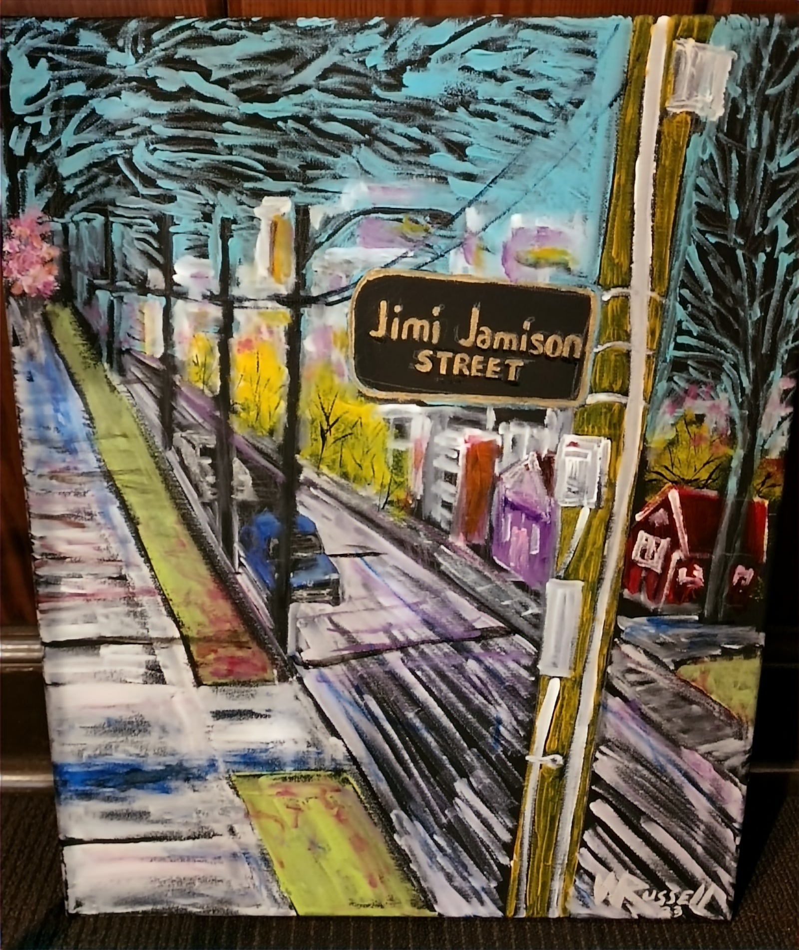 'Jimi Jamison' Original by Wayne Russell