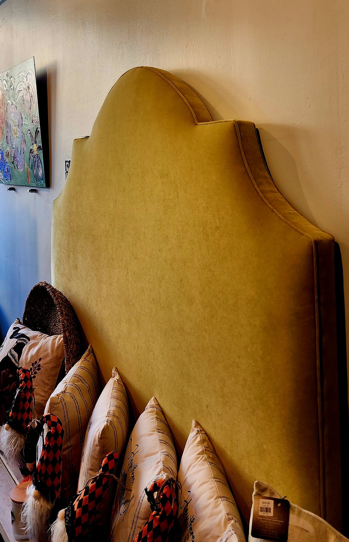 Lime Green Headboard