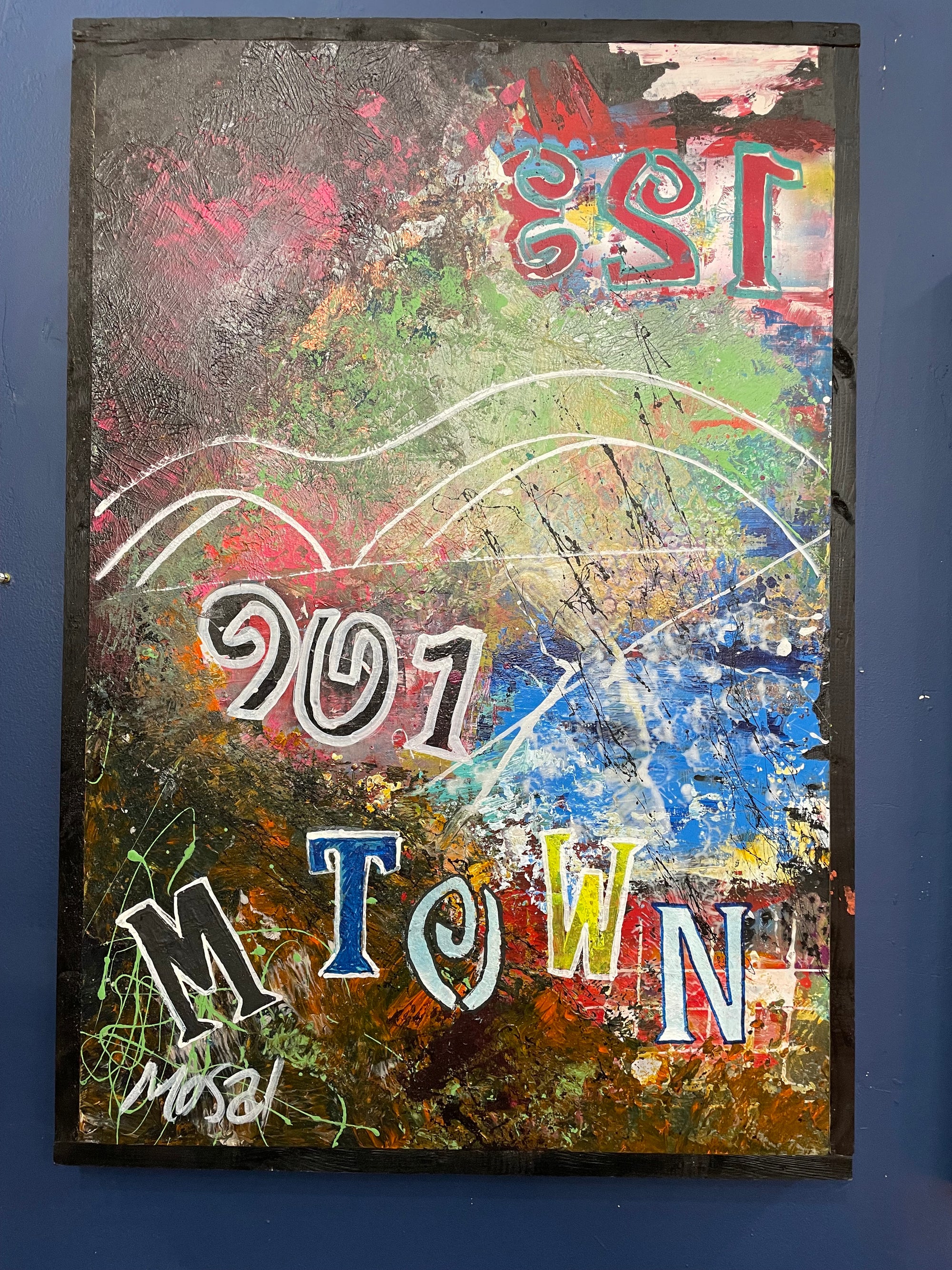 M-Town ORIGINAL ART by Mosal