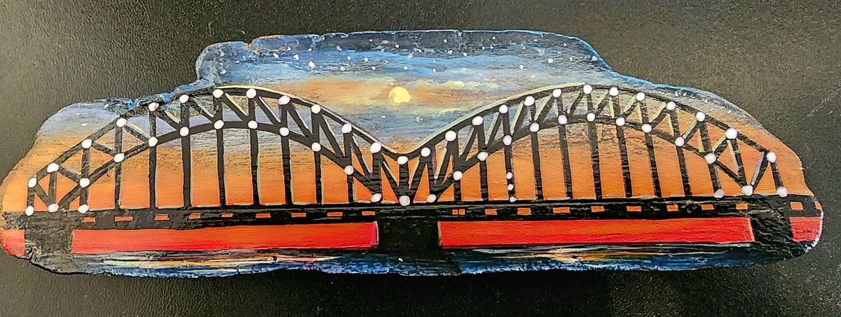 Mississippi Driftwood Art Original by  DJ Kelly