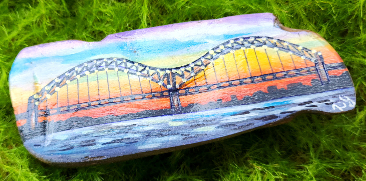 Mississippi Driftwood Art Original by  DJ Kelly