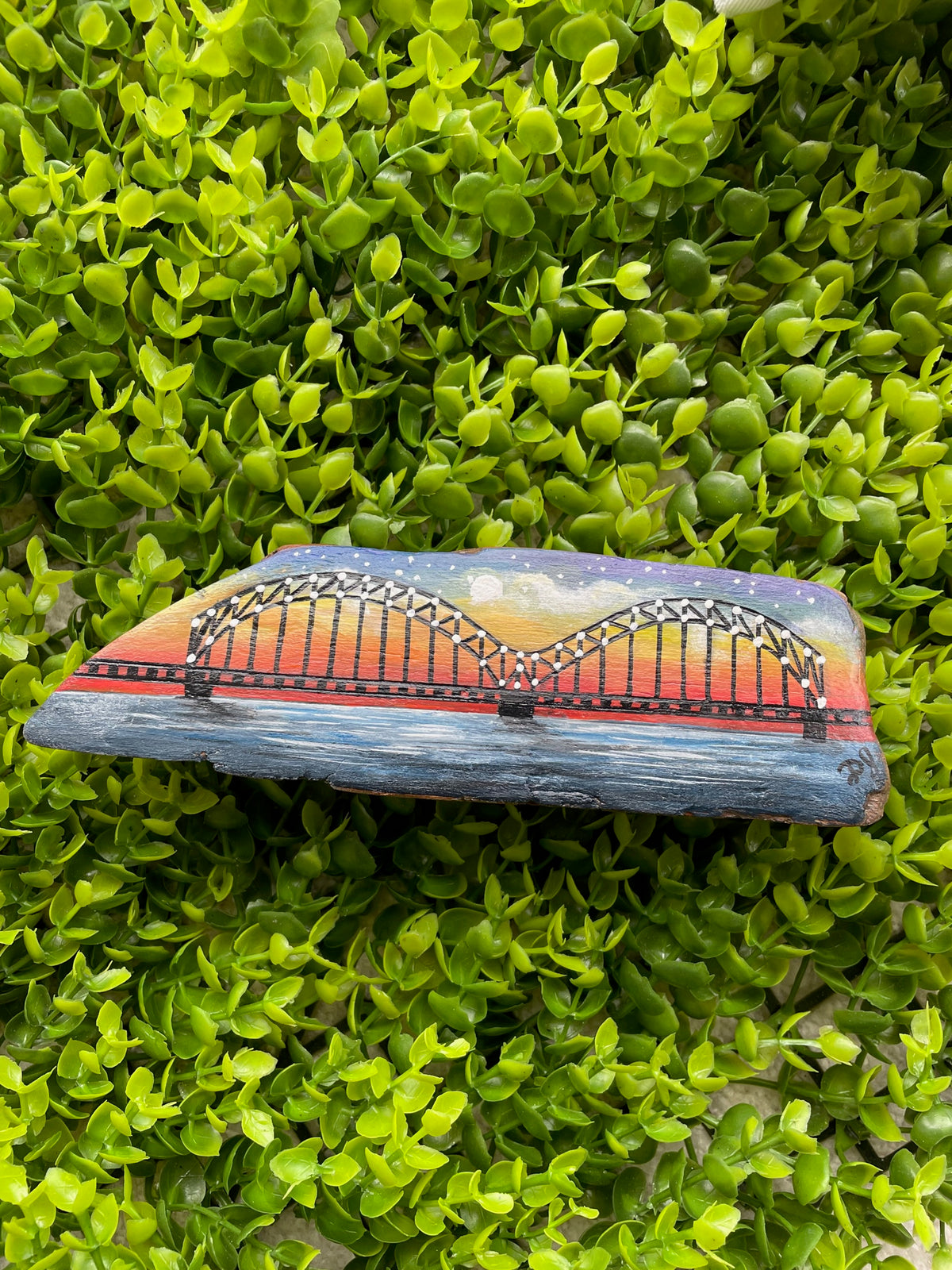 Mississippi Driftwood Art Original by  DJ Kelly